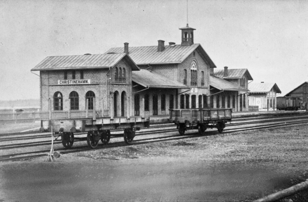 Gösta Florman - Christinehamn station