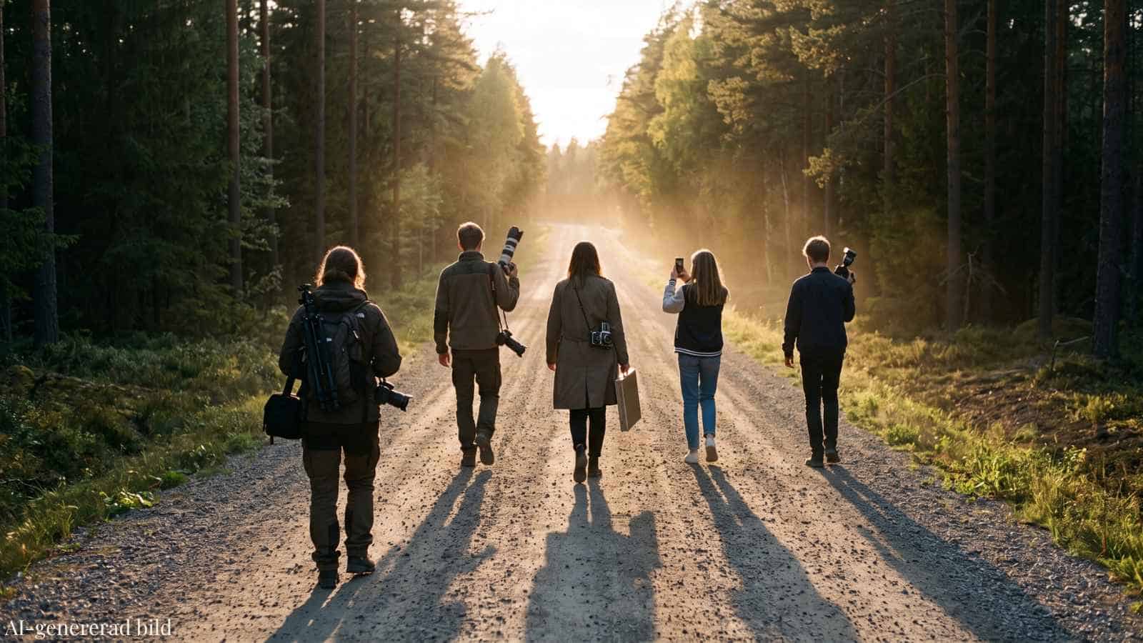 En vecka med unga fotografer